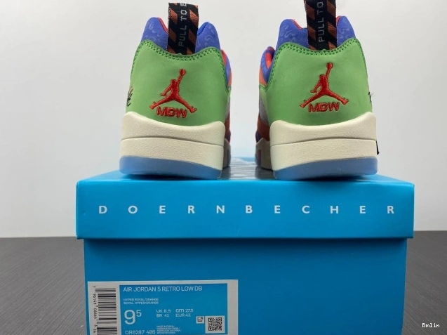Bmlin shoes Low Air Jordan Doernbecher 5 DR6287-486 0802